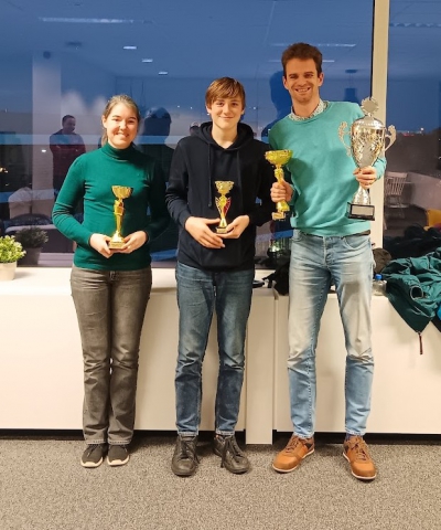 Tom Schotte, Virginie Ortegat and Sander Schotte new Belgian champions